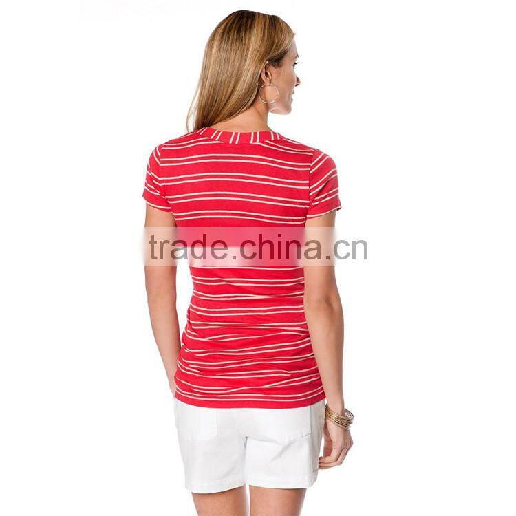 OEM plus size fashion women maternity t shirt maternity clothes cheap