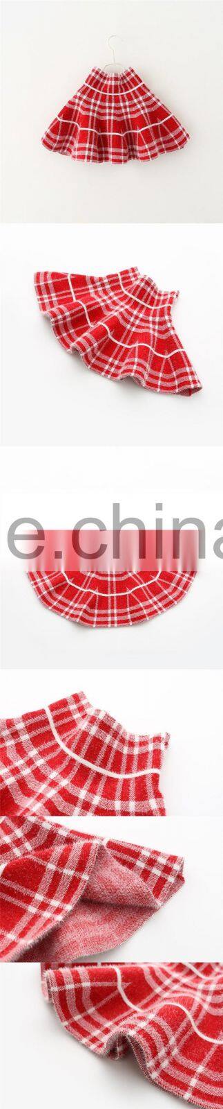 High quality plaid primary middle school uniform girls short dress adult skirt