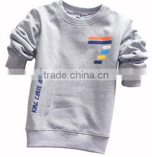 Jiangxi 2017 China wholesale Professional factory fashion good quality children print long sleeve t-shirt