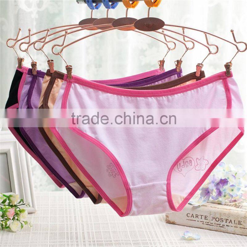 Summer low waist teen girls cotton brief cute cats underwear