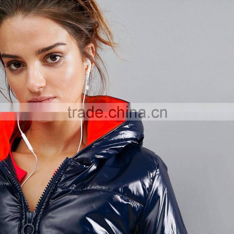 Baseball clothing spring and autumn pu leather long sleeve short black jacket Female sports casual jacket