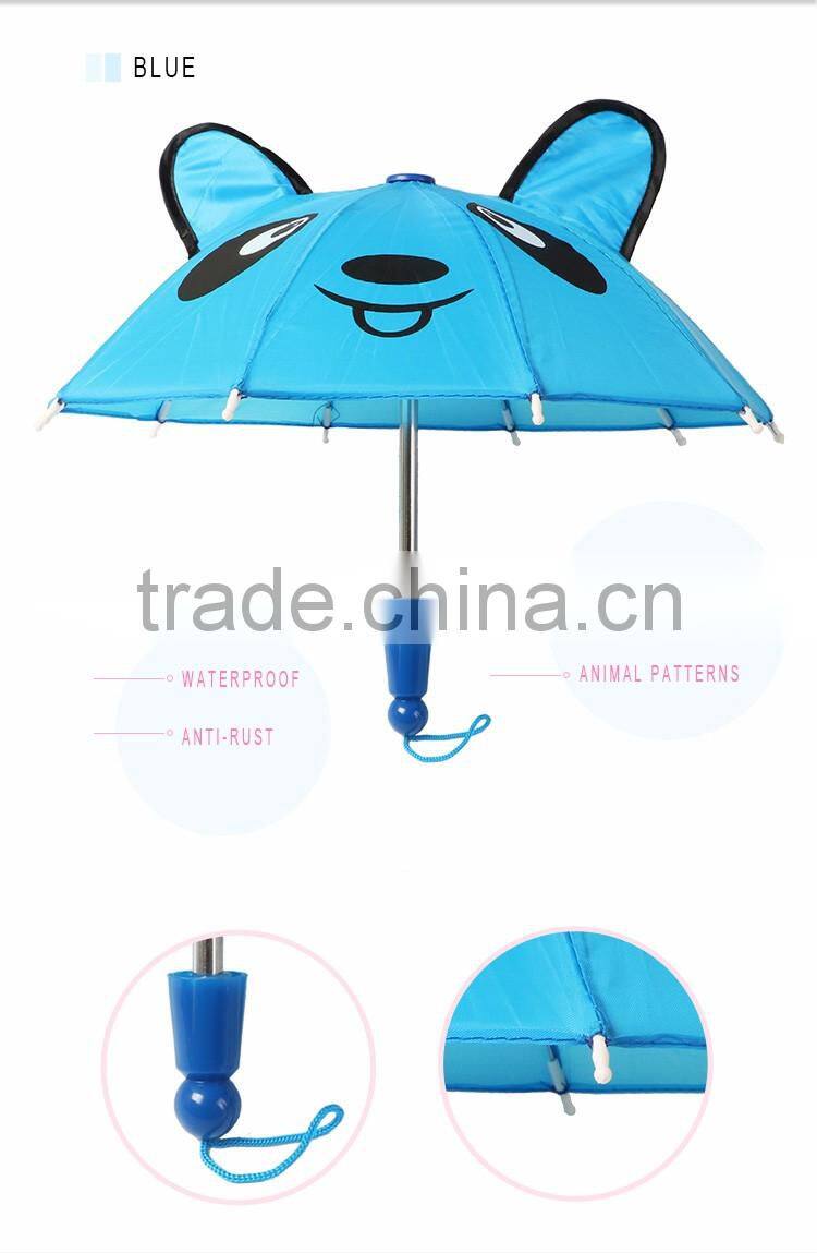 Real baby doll accessories plastic mini toy umbrella