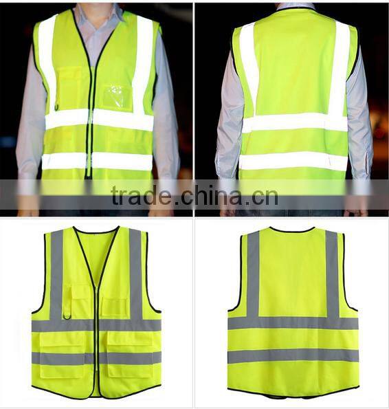 wholesale alibaba fluorescent hi vis reflective safety vest