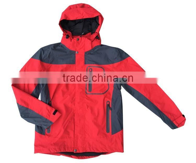 New design ski jacket fashionable breathable windbreaker waterproof windproof Jacket for men