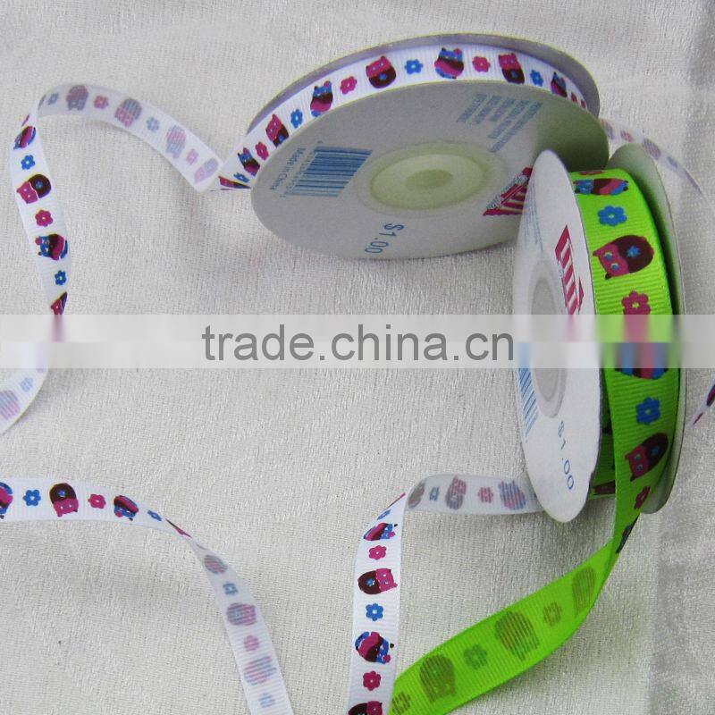 Custom Printed Ribbons,High Quality Grosgrain Ribbon