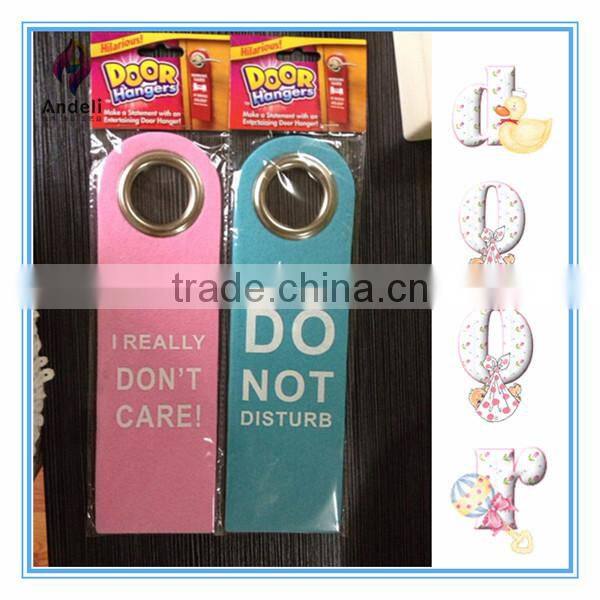 funny decorative hotel do not disturb door hanger