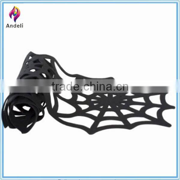 unique design Halloween theme Spiderweb Felt Runner