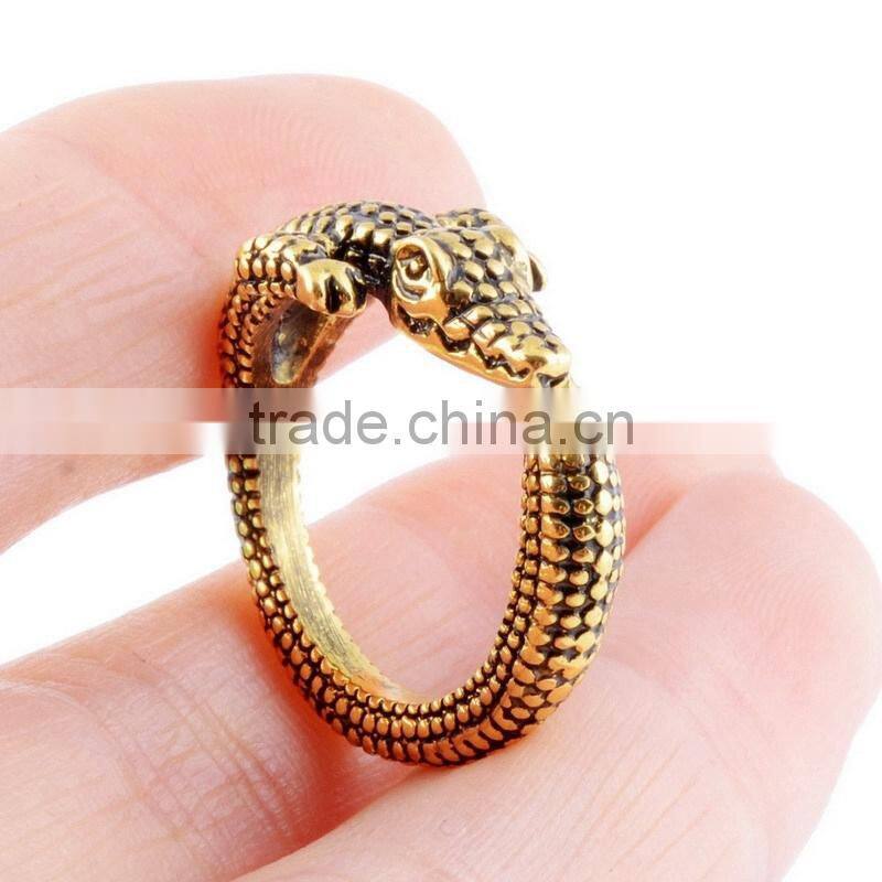 Crocodile Animal Wrap Rings Unique Rings Fine Jewelry Adjustable Rings