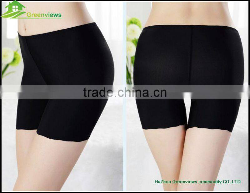 Women sexy control boyshort showing women panties high waist spandex polyester body shaper for fat women underwear