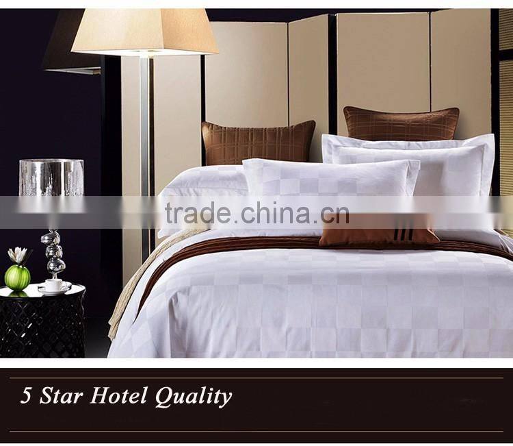 Quilt cover set jacquard 4pcs for hotel