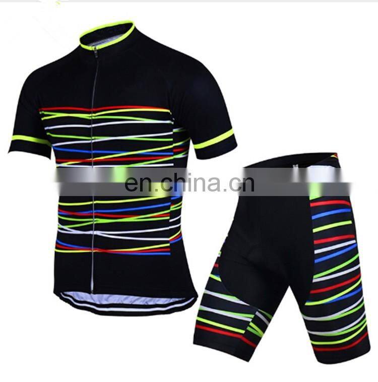New fashion Riding jersey cycling bib shorts printed Bicycle Sportswear Bike Bib Shorts 3D Coolmax Padded