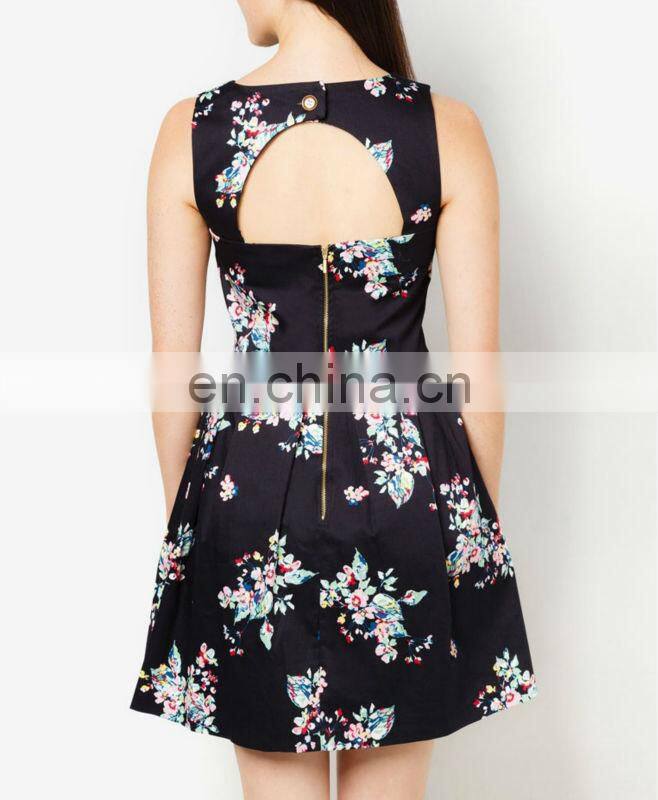 CHEFON Cut out back pleated unique evening dresses