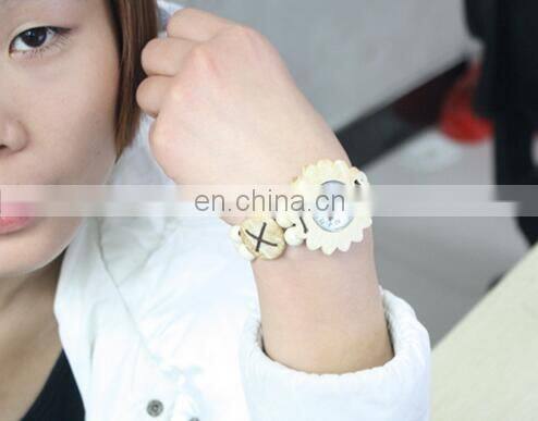 wholesale bracelet Coconut shell watch wooden stretch elasticity watches fashion popular women men watches wholesale