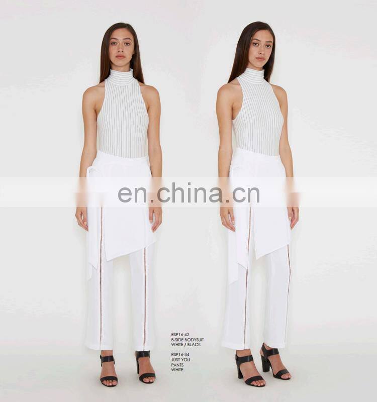 Cheaper Price white color women pants for women casual Pants 2017