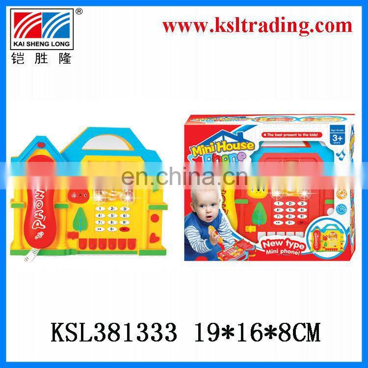 counting frame music snowflake mini telephone toy