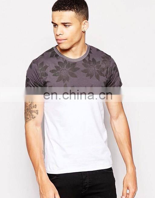 100% Cotton Customized o neck men t-shirt wholesale