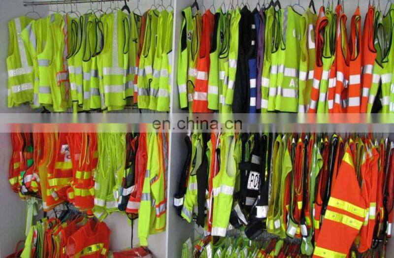 2017 hot sell best reflective safety vest with 100% polyester