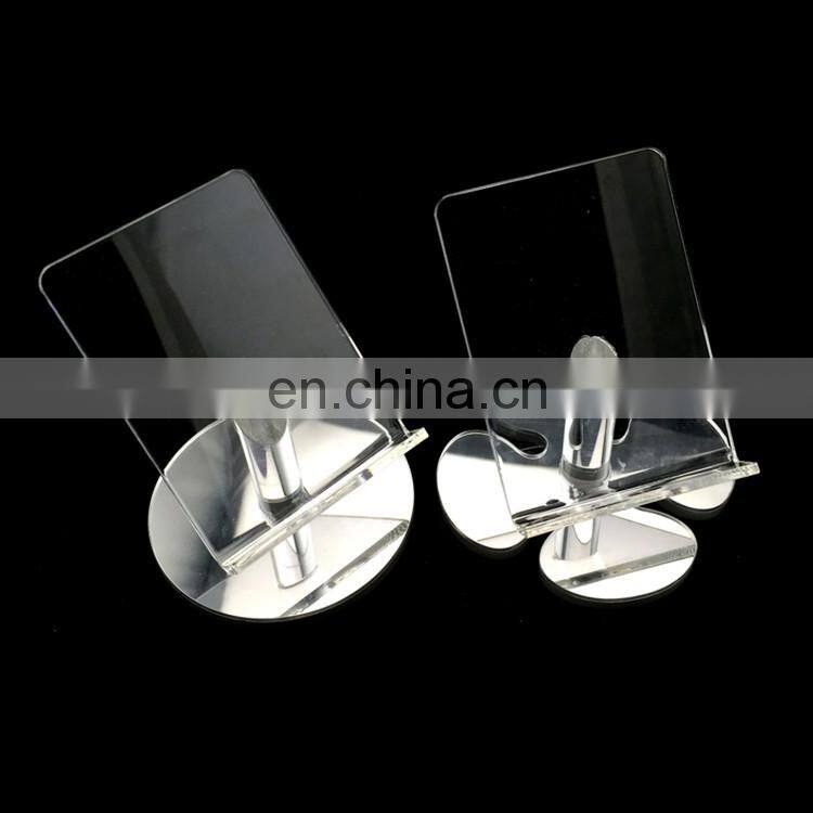 China made acrylic plastic mirror mobile vehicle traveling data recorder display shelf