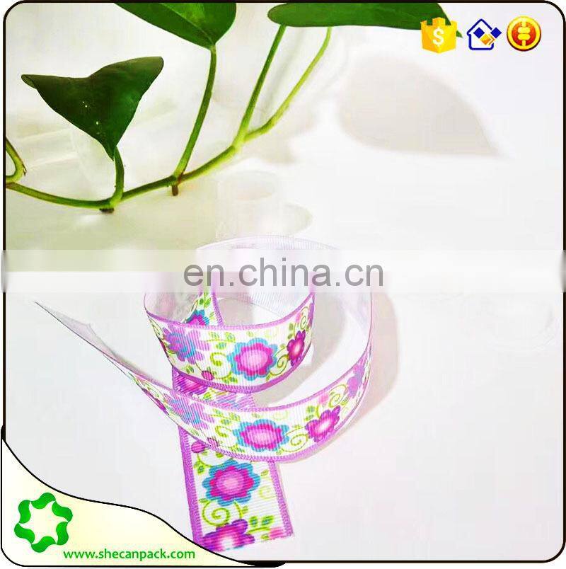 SHECAN 22mm 7/8 size Music-note printed grosgrain ribbon
