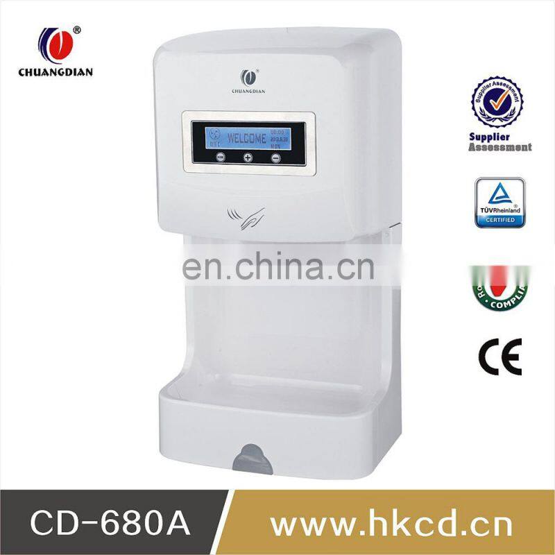 Electric LCE High Speed Wall Mounted hand dryer CD-680A