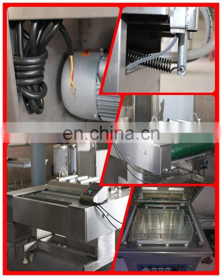 High quality Hardware Double Chamber food Vacuum packing machine outside pumping vacuum packer for sale