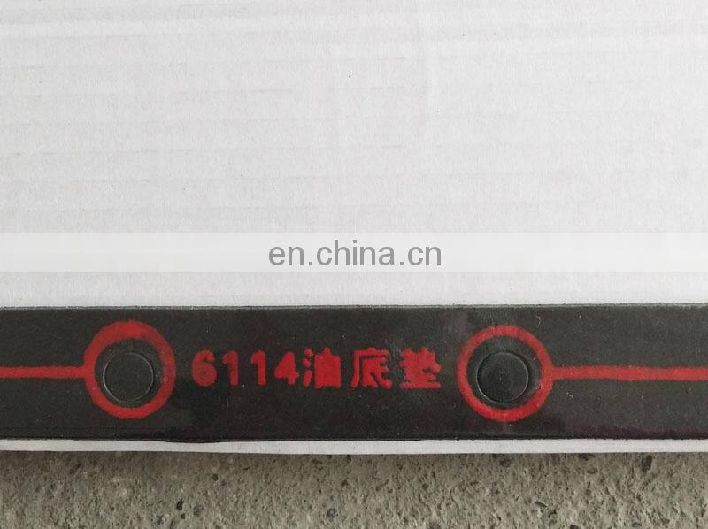 ShangHai Engine D6114 oil pan gasket D03-104-30+C