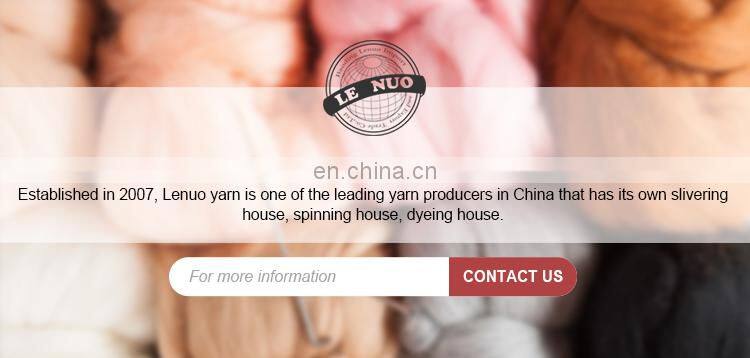 Professional Textile Yarn 28s Pure Cashmere Core Spun Yarn