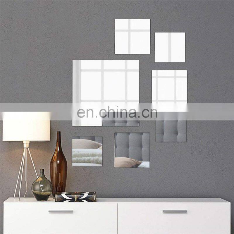 Small square mirror wall decoration