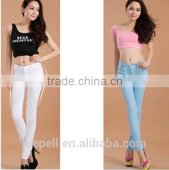 OEM woman clothes 2015 lates office sweet ladies trousers