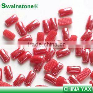 0323L Rectangle shaped pearls half,Cheap price pearl half round,half pearls wholesale