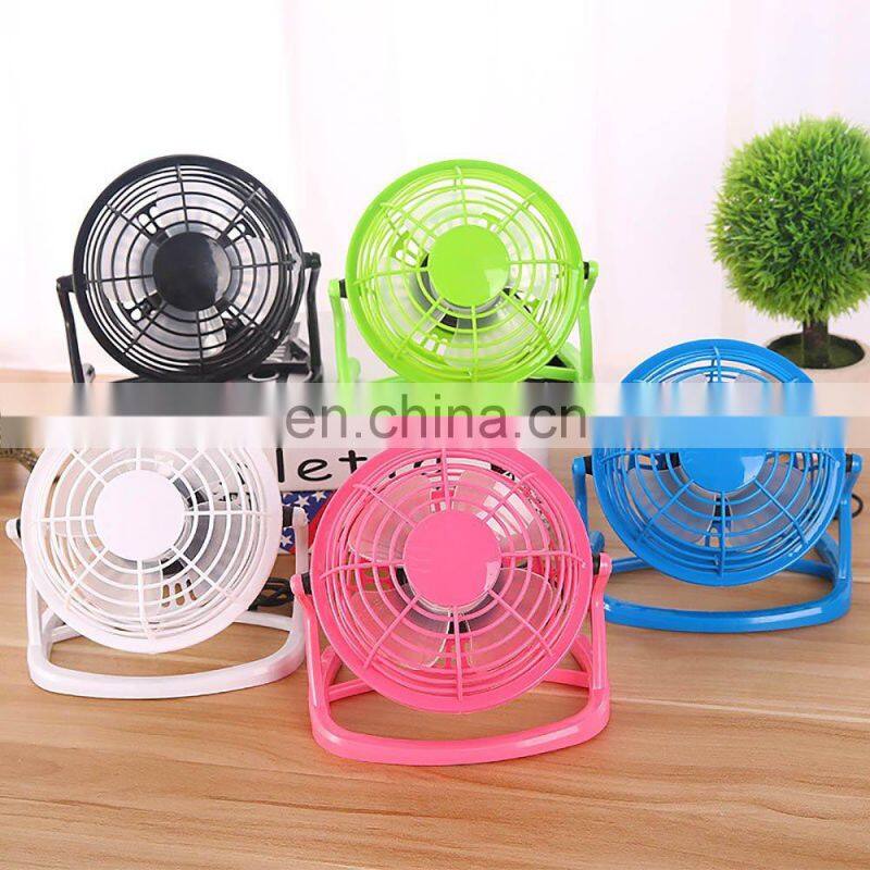USB Plug Mini Portable Plastic Personal Cooling Cooler USB desk fan