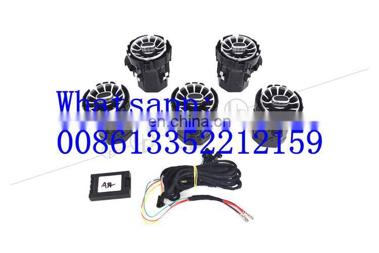 2014-2017 year Atmosphere lamp A class W176 air vent cover fit for W176 air-condition cover with colors 5 pieces interior vents