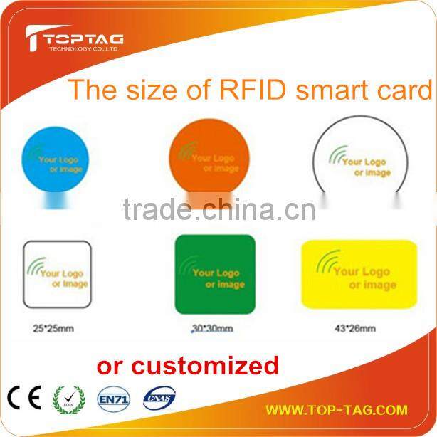Factory price RFID card , bus payment card, ticket payment card