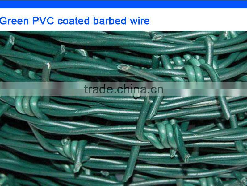 safety reliable quality hot dipped galvanized barbed wire