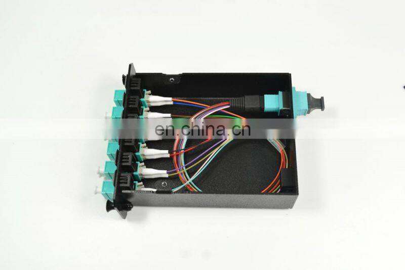 Fiber Optic 12F 24F OM3 MPO Cassette MTP Cassette