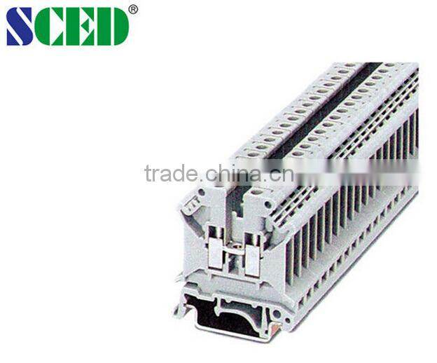 Terminal Blocks Connectors with Compact Din Rail AWG 30 - 10