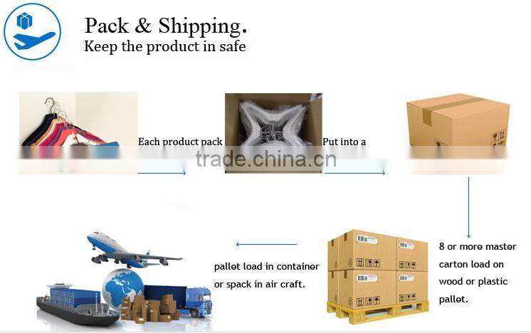 shiny plastic hanger electronic plated hanger