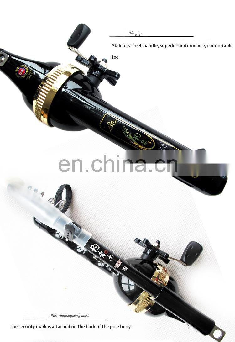 Automatic Fishing Rod Reel Combo Kit Carbon Fiber Folding Telescopic Fishing Pole Reel Set Carp Fishing Tackle Tools