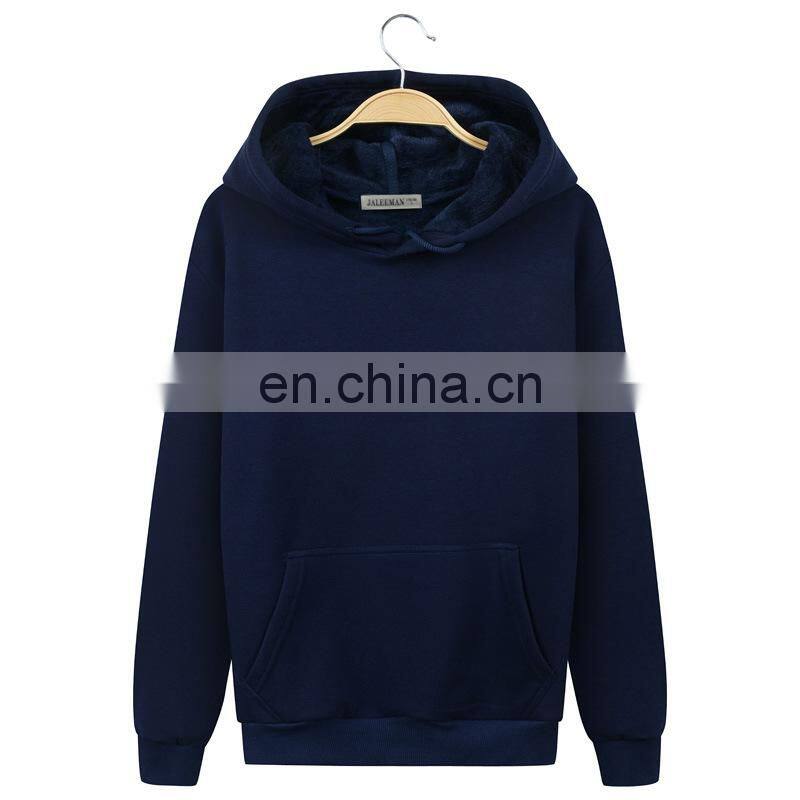 Wholesale custom LOGO cotton men and women couple wear plus size casual sports pullover hooded sweater men
