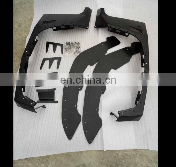 front and rear Wheel Eyebrow Fender Flare For Jeep JK 2007-2017