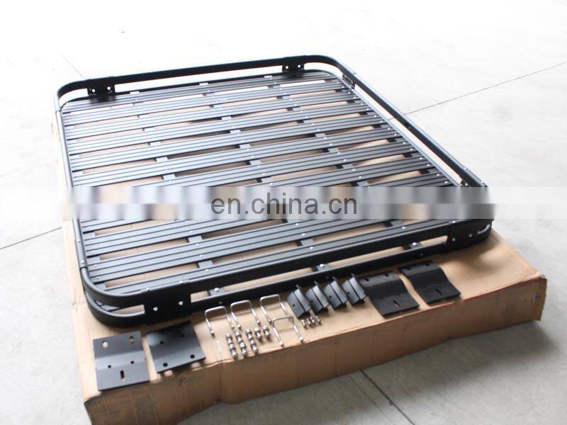 Hard Top Cargo Basket Roof Rack Luggage Carrier Compatible for Jeep wrangler JK limited 4 doors