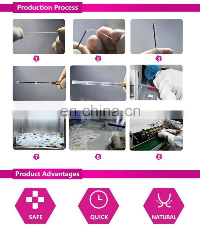 Lowest Top Selling PDO Material Lifting Face Mono Thread 29g 38mm Sharp Needle