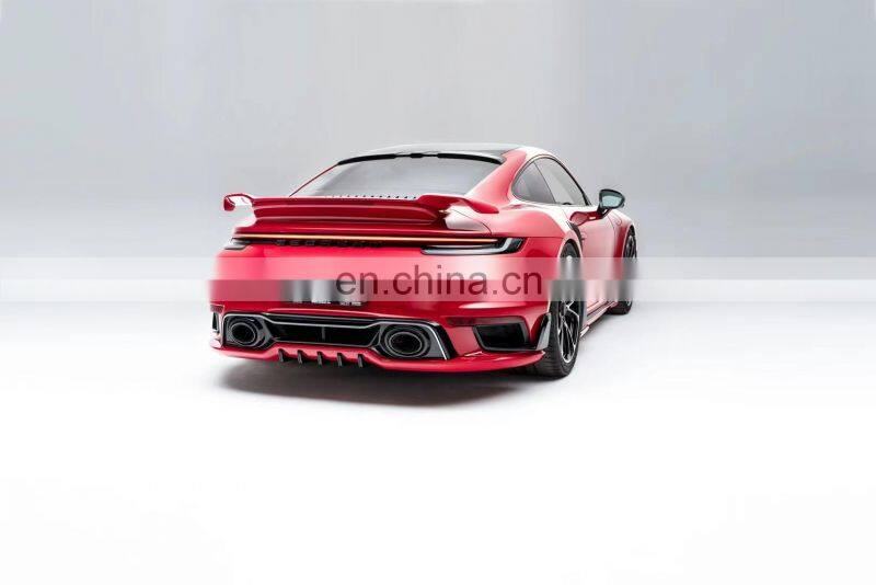 Runde New Arrival For Porsche 992 Turbos Upgrade Techart Dry Carbon Fiber Kit