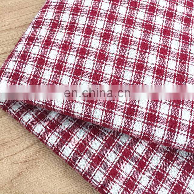 21 cotton yarn-dyed fabrics woven plaid shirts and pants garment fabrics wholesale in stock pure cotton yarn-dyed fabrics