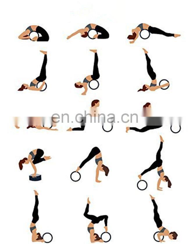 Fitness Exercise 13in Yoga Wheel Perfect Accessory for Stretching and Improving Backbends