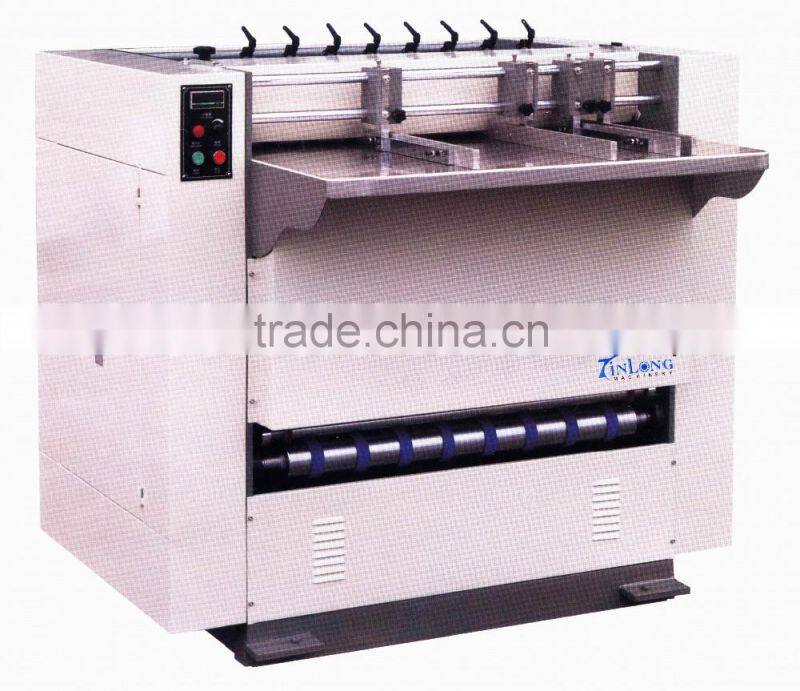 YL-1000 Series Professional Engineers Groove Cutting Machine with Rotary Drum Type which can make Paper V+U+L Mould