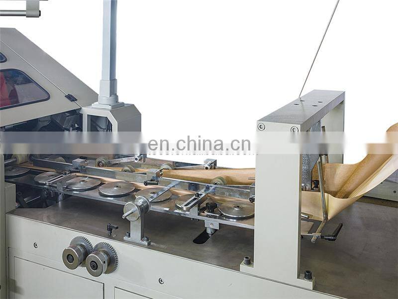 HD330T Fully Automatic Square Bottom Shopping Kraft Paper Bag Making Machine With Twisted Handle Inline price