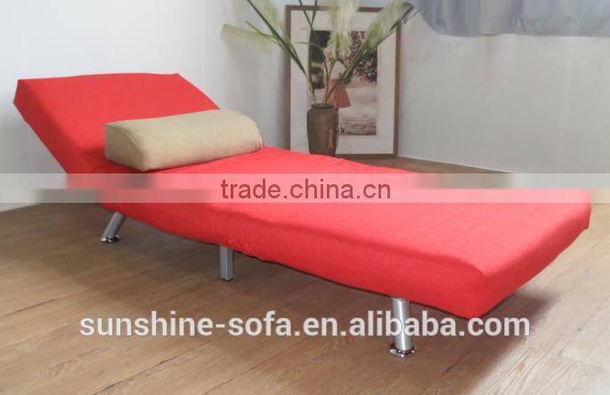 Modern Bedroom / Living Room Fabric Folding Sofa Furniture