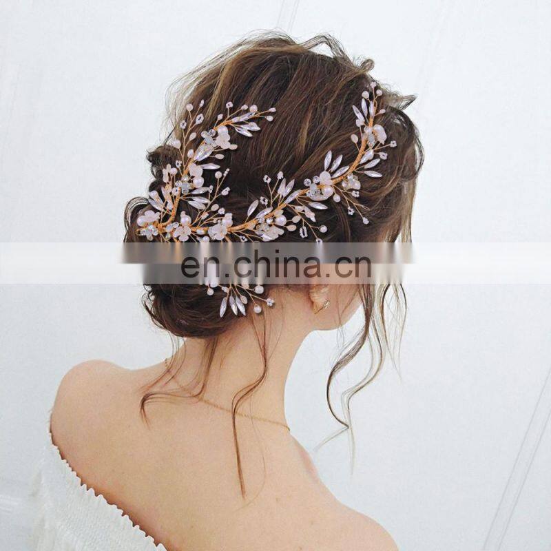 Silver Gold Bride Headwear Rhinestone Hair Jewelry for Women Tiaras Luxury Crystal Wedding Crown Diamond Bridal Headwear