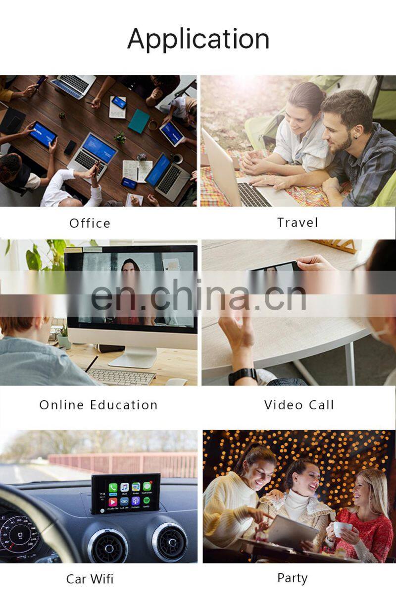 ALLINGE MDZ176 Unlocked E5885 Pocket Wifi Router 4G VPN Wireless Router with Sim Card Support RJ45 Port